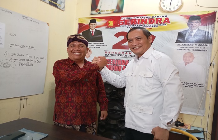 KDR (kemeja putih) resmi bergabung dengan Gerindra. Tentu ini akan meramaikan perhelatan Pilkada Buleleng 2024, utamanya terkait calon bupati maupun wakil bupati yang akan mendapatkan rekomendasi.