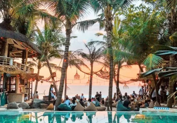 Ilustrasi beach club