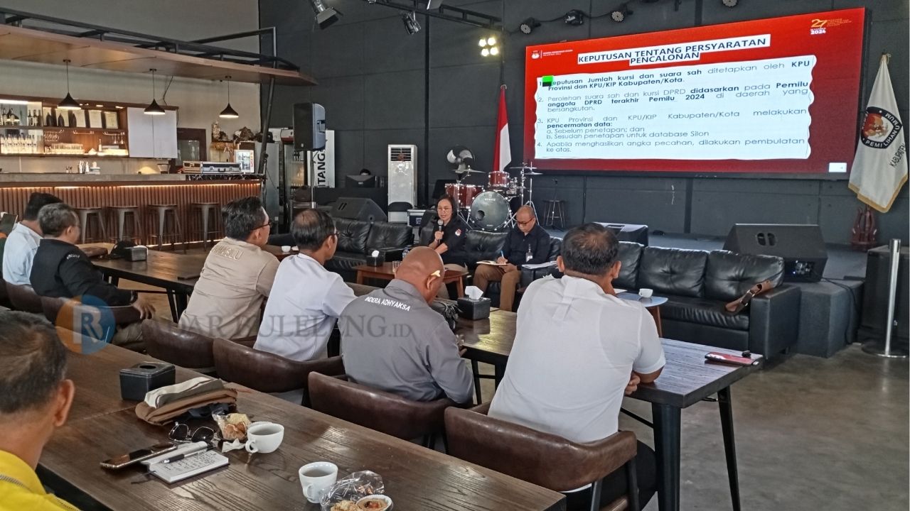 WAJIB SEJALAN: Rapat koordinasi mengenai penyusunan visi-misi pasangan calon kepala daerah yang harus sejalan dengan RPJPD.