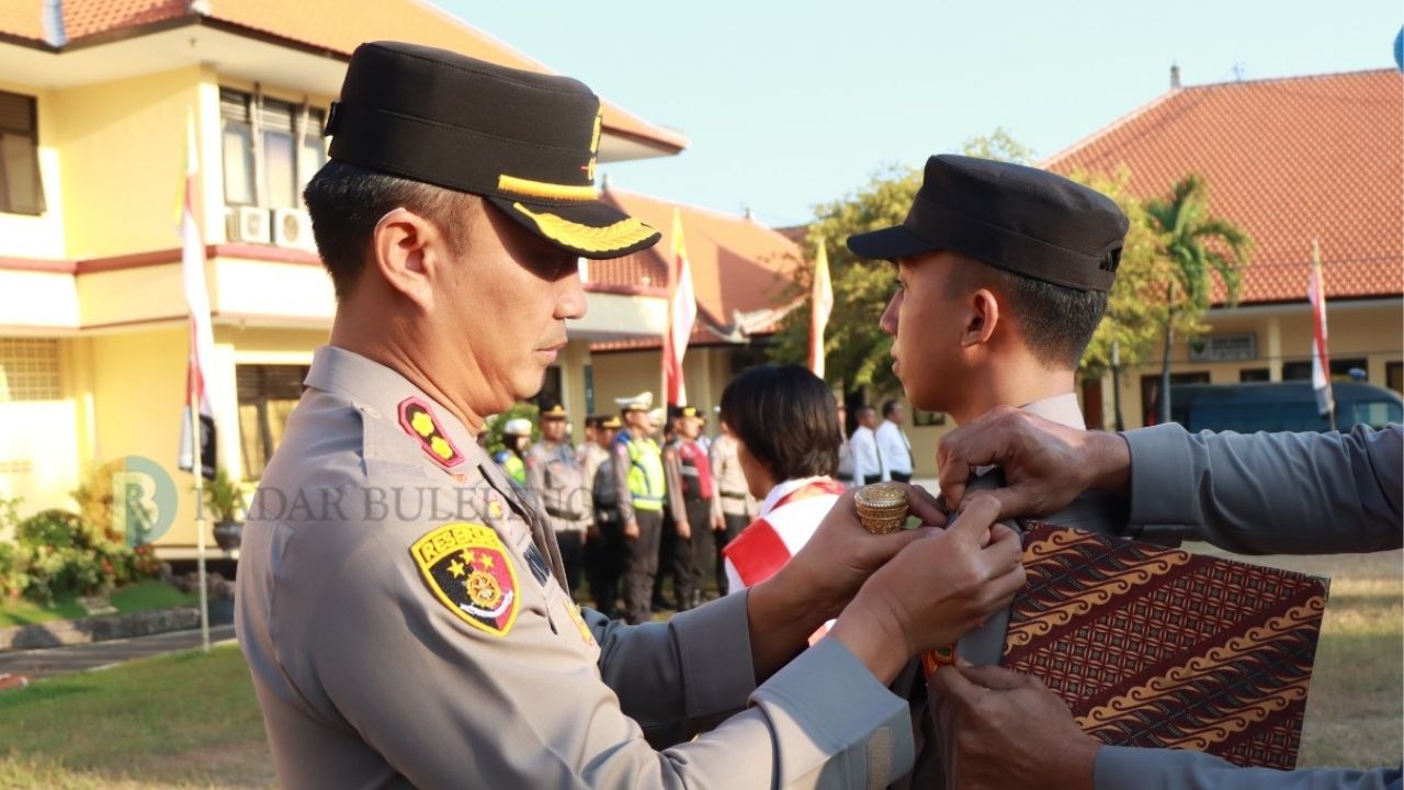 APEL OPERASI: Untuk menjaga situasi dan keamanan menjelang pilkada, Polres Buleleng kini menggelar Ops Cipkon 2024.