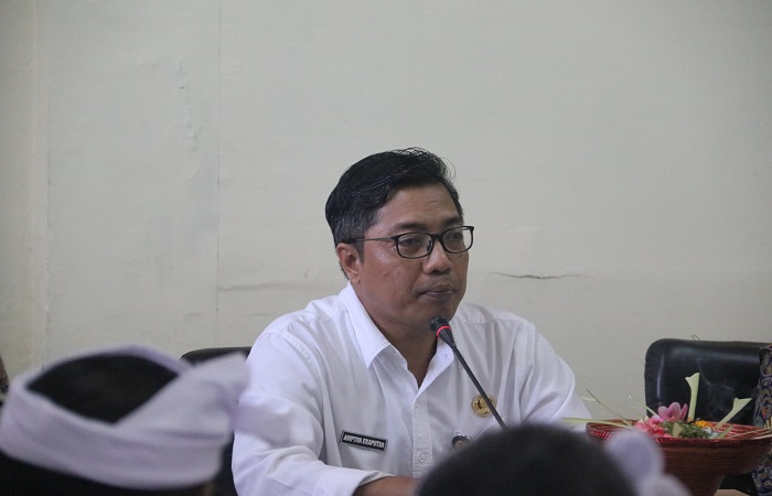 Kepala Dinas PUTR Buleleng, I Putu Adiptha Ekaputra sebut Buleleng dapat hadiah lima TPS3R dari Kementerian PUPR RI.