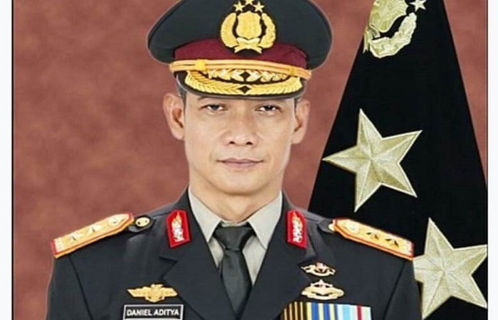 Irjen Pol Daniel Adityajaya yang diangkat sebagai Kapolda Bali menggantikan Irjen IB Kade Putra Narendra.