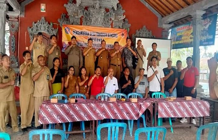 BPBD Buleleng kukuhkan Desa Les sebagai desa wisata tangguh bencana. Ini menjadi yang pertama di Buleleng.