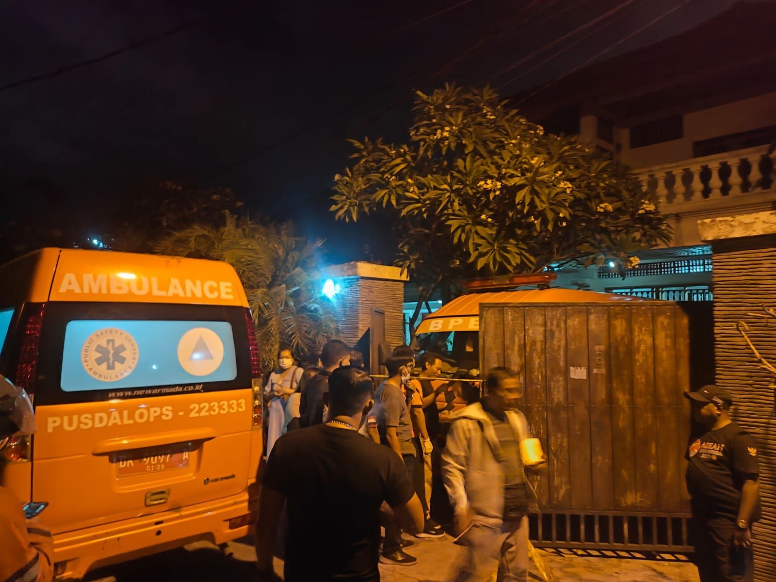 MISTERIUS:  Rumah yang dihuni mantan Bupati Jembrana, Ida Bagus Ardana di Jalan Gurita IV, Sesetan, Denpasar.