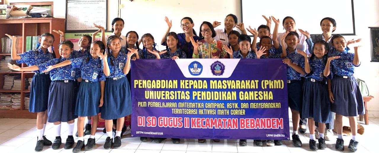 PENGABDIAN: Kegiatan Pengabdian Kepada Masyarakat (PKM) yang dilakukan oleh Tim LPPM Undiksha.