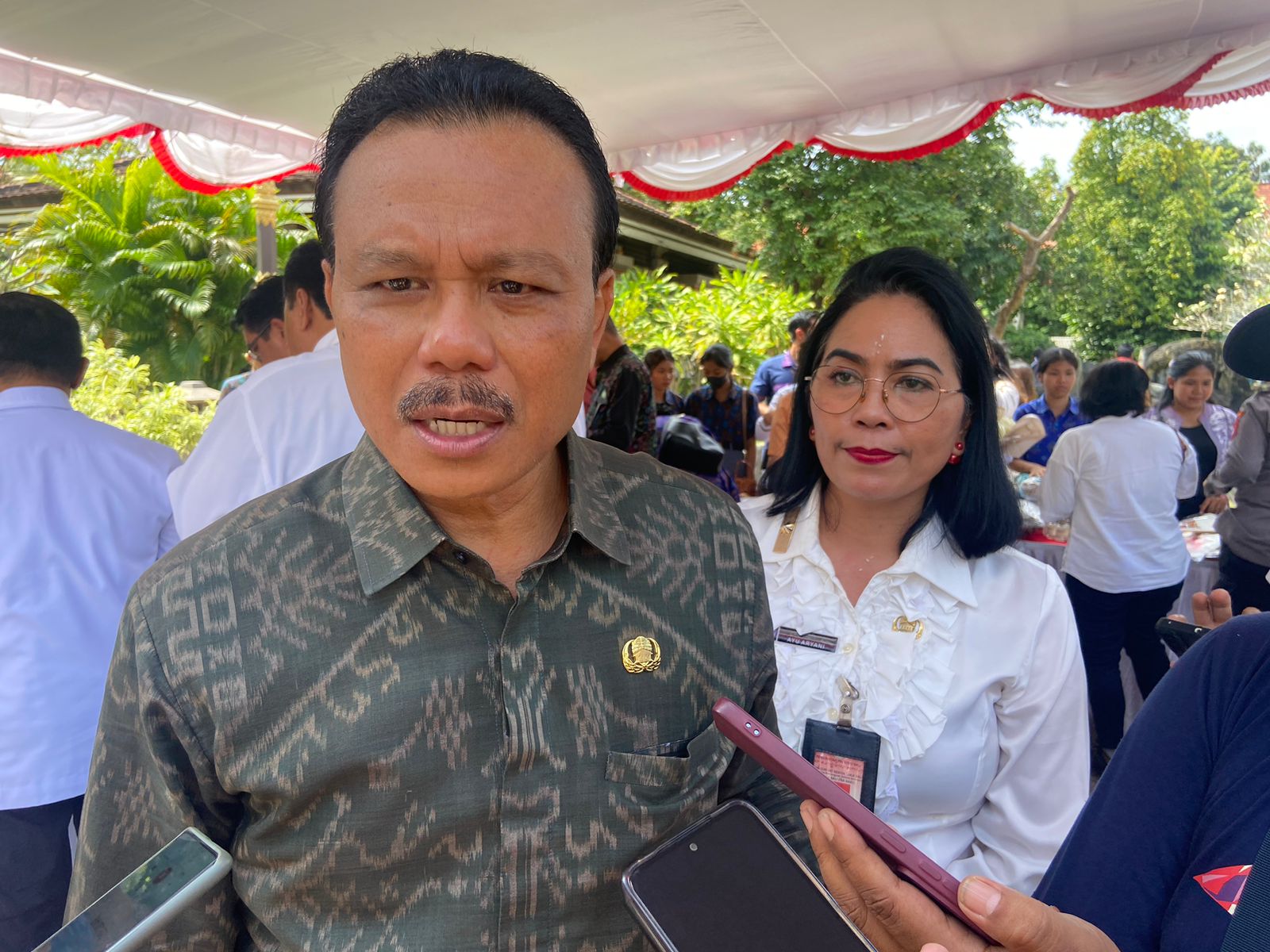 BIJAK KELOLA ANGGARAN: Sekda Bali, Dewa Made Indra.