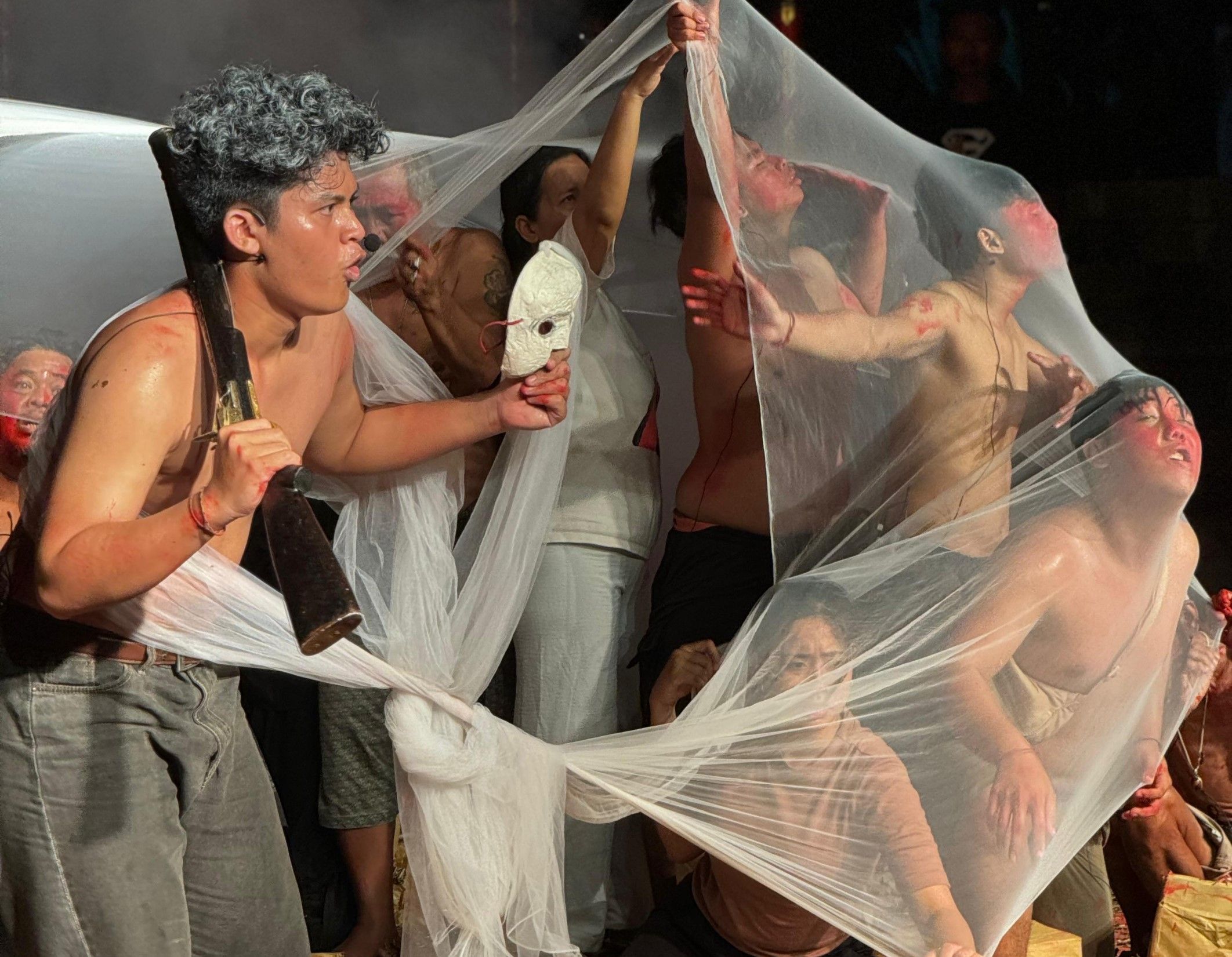 KRITIK PEDAS: Penampilan Teater Selem Putih serangkaian Festival Seni Bali Jani.(FSBJ VI), bertempat di Kalangan Ayodya, Taman Budaya Art Centre serangkaian Festival Seni Bali Jani (FSBJ)