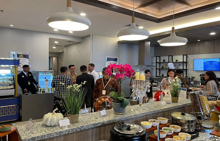 Pembukaan Blue Sky Premier Lounge Bali, pada hari Rabu, 28 Agustus 2024 di Bandar Udara Internasional I Gusti Ngurah Rai.