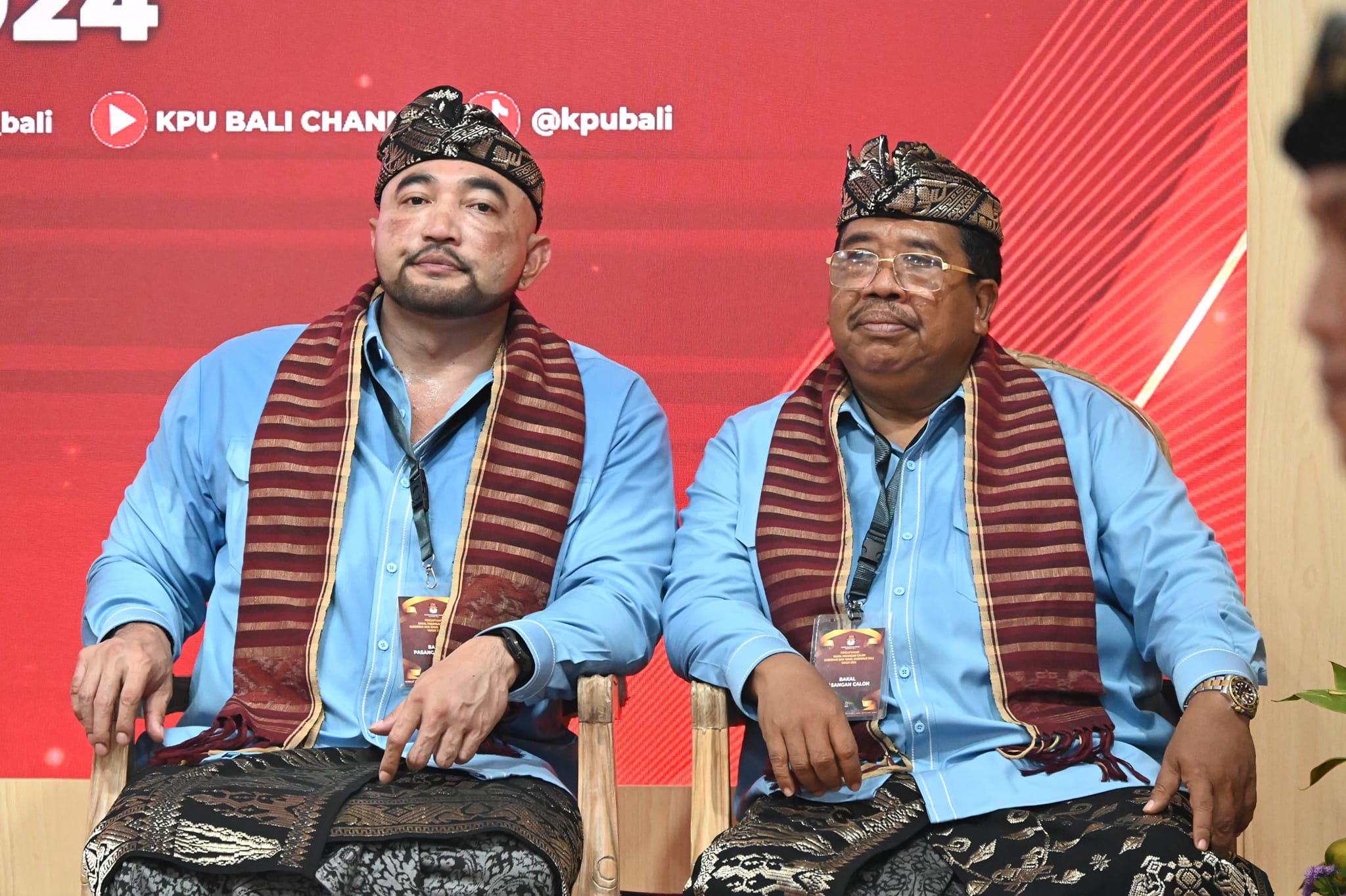 RAMAIKAN PILKADA BALI: Made Muliawan Arya alias De Gajah (kiri) dan Putu Agus Suradnyana (kanan).