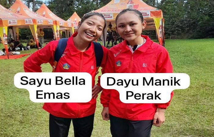 Peraih emas dari balap sepeda Bali ialah Sayu Bella Suksma Dewi dan Ida Ayu Manik Laksmi Dewi menduduki peringkat kedua atau mendapatkan perak.