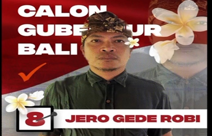 Foto tangkapan layar video lagu Andai aku Jadi Gubernur Bali.