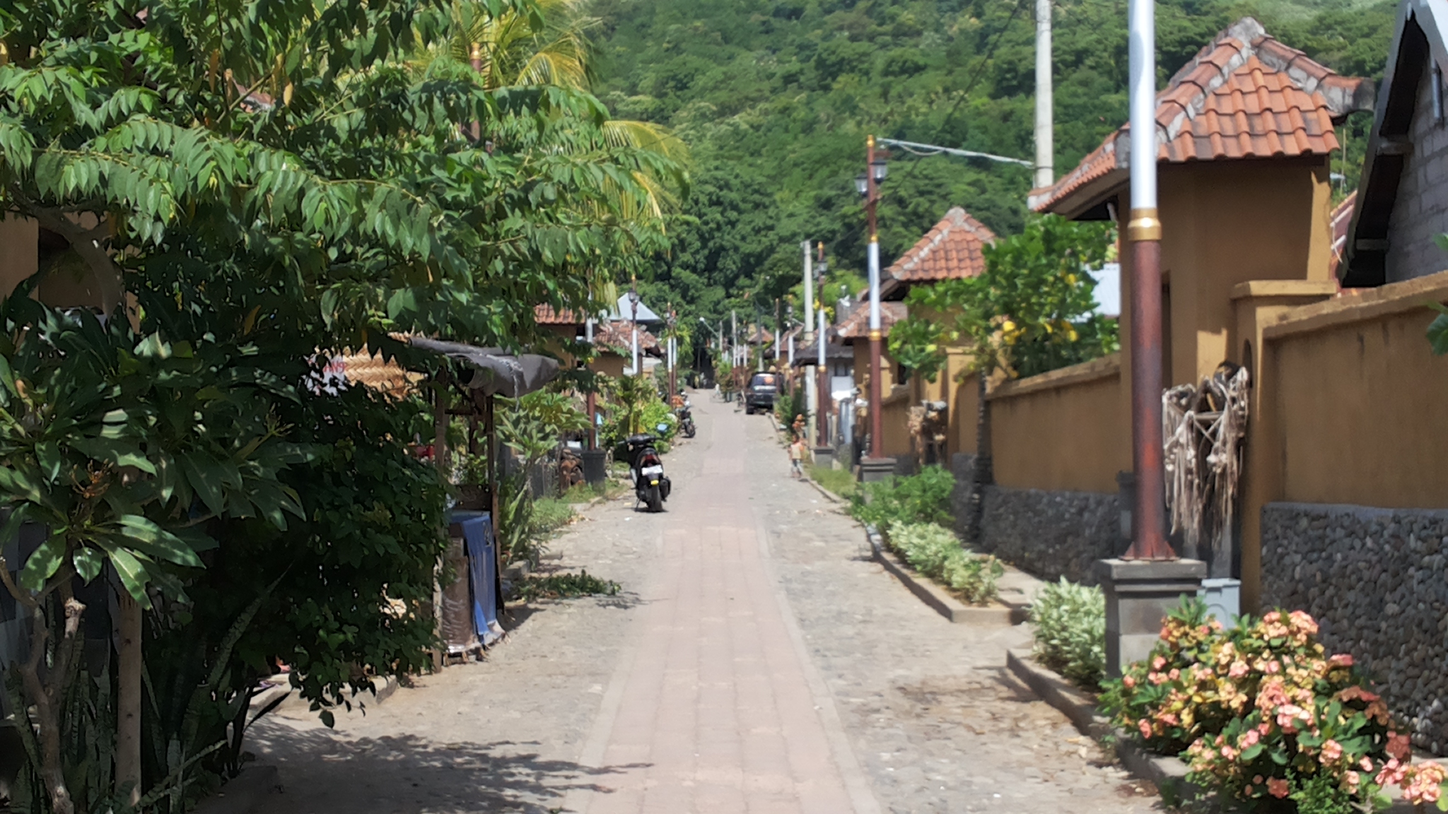 POTENSIAL: Suasana di Desa Julah, Kecamatan Tejakula. Desa itu potensial menjadi desa wisata.