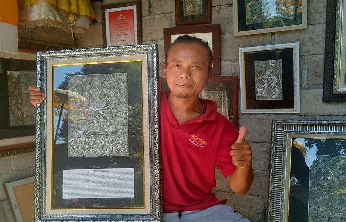 Karya Tenung Ganapati milik I Wayan Mardika.