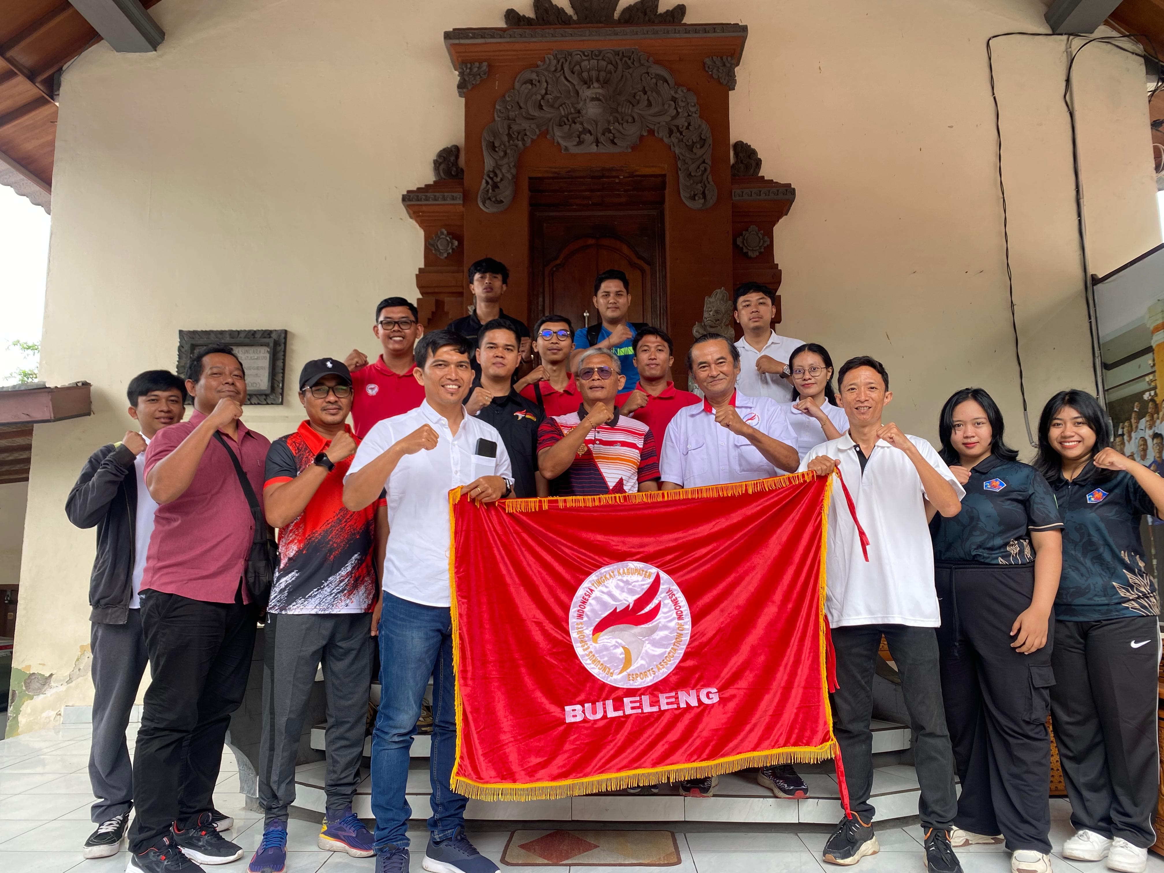 E-SPORT: Suasana Musorkab ESI Buleleng di Gedung KONI Buleleng.