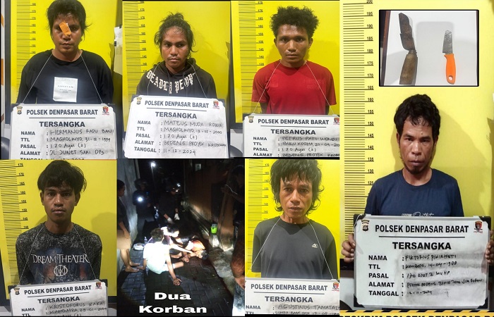Tersangka Fiktor Pikir Hati bersama lima temannya, yakni Agustinus Tamatalo, Petrus Pati Wondi, Kristoforus Kaka, Mateus Muda Rowa, dan Hermanus Rafu Bani, telah berstatus tersangka dan ditahan.
