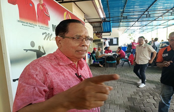 Ketua KONI Badung, Made Nariana tegas membantah menyalahgunakan dana hibah.
