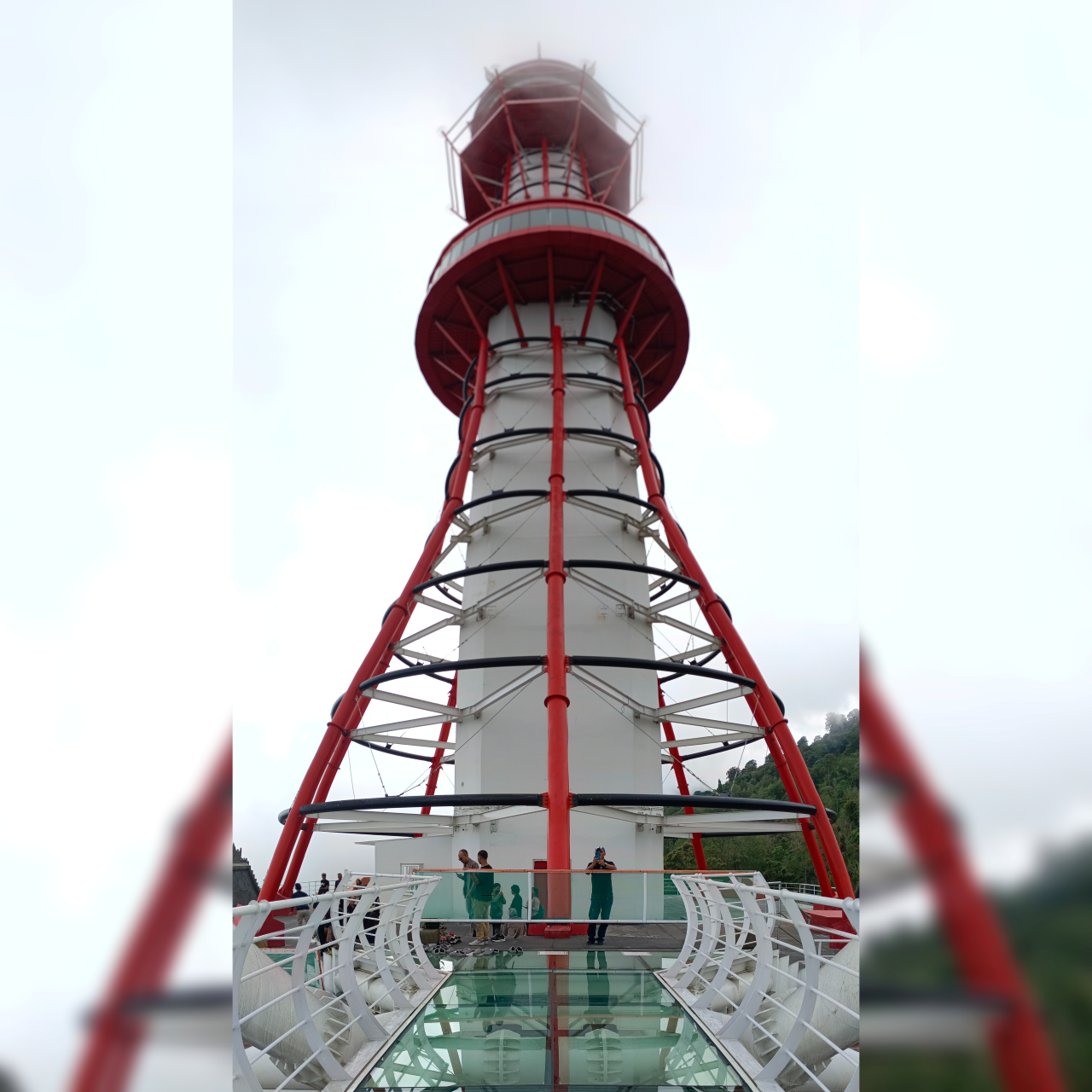 TURYAPADA: Turyapada tower yang terletak di Desa Pegayaman, Kecamatan Sukasada.