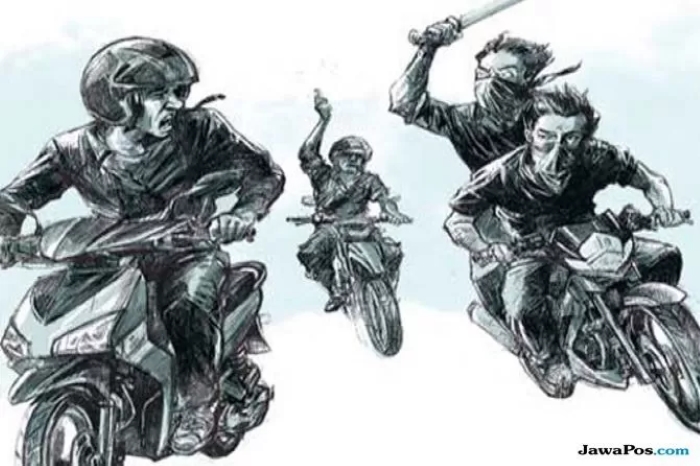 Ilustrasi begal
