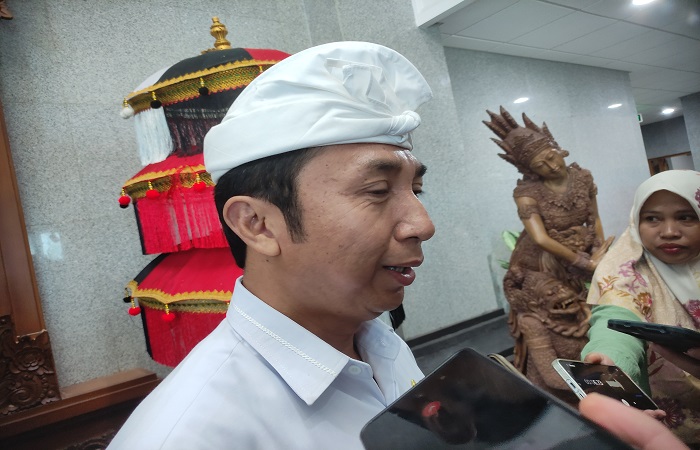 I Wayan Wiasthana Ika Putra selaku Kepala Badan Perencanaan Pembangunan Daerah Provinsi Bali.