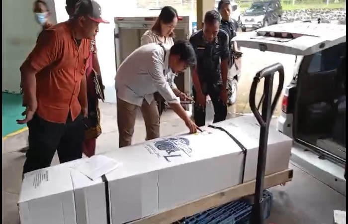 Proses pemulangan jenazah PMI asal Jembrana yang meninggal di Amerika Serikat.