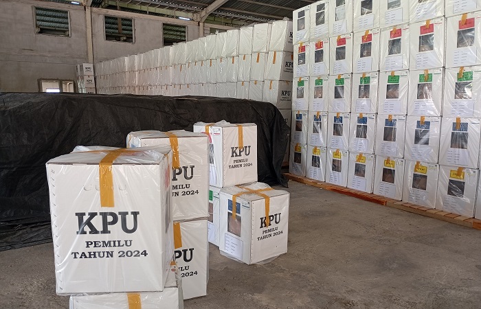 Logistik Pemilu 2024 di KPUD Buleleng yang dilelang. Pemenangnya adalah Anton Hartono dengan nilai penawaran Rp 177.199.600.
