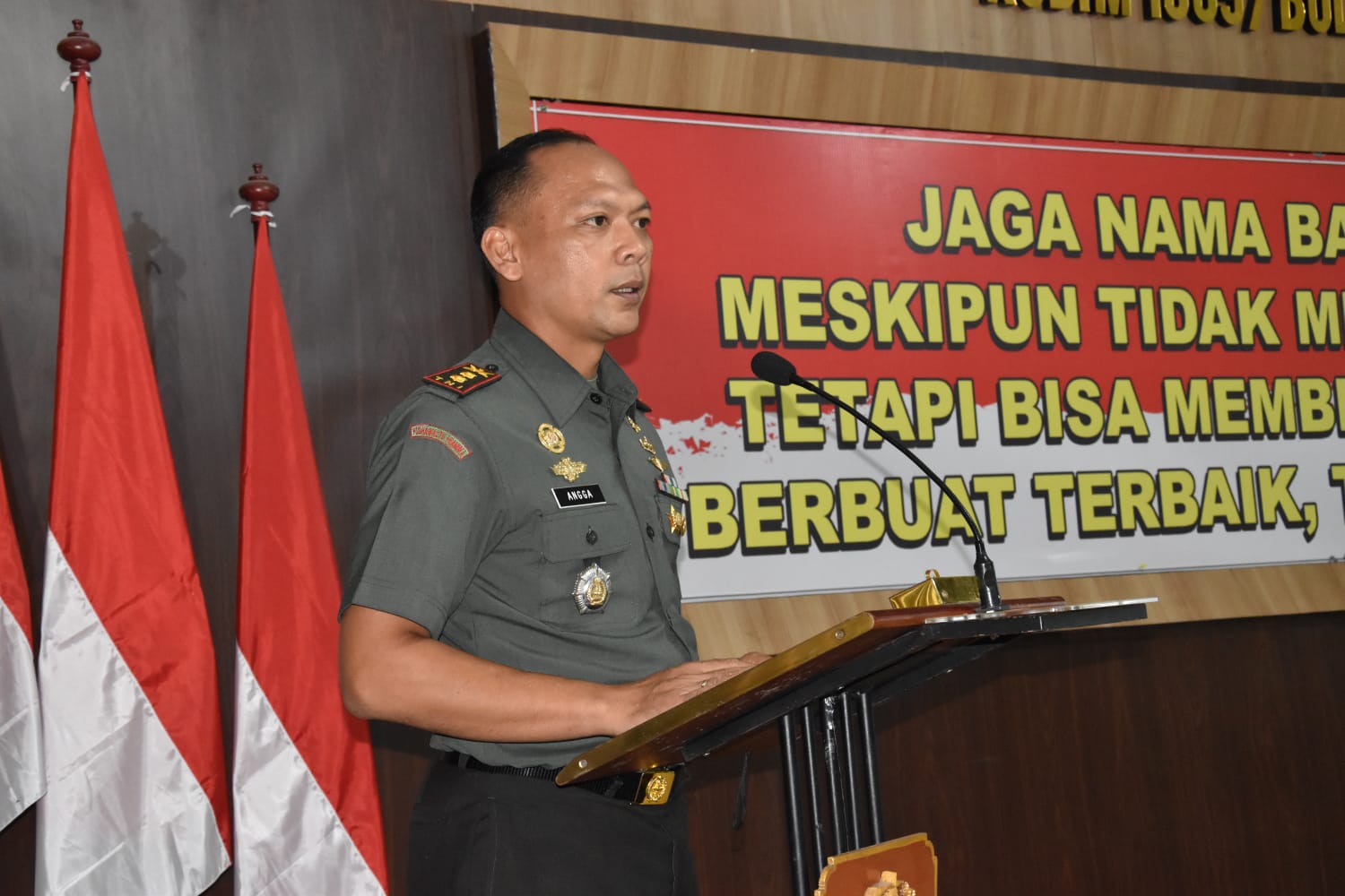 TMMD: Komandan Kodim 1609/Buleleng, Letkol Kav Angga Nurdyana.