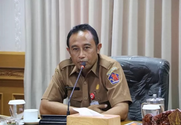 RISET: Kepala Badan Riset dan  Inovasi Daerah (Brida) Buleleng, Made Supartawan.