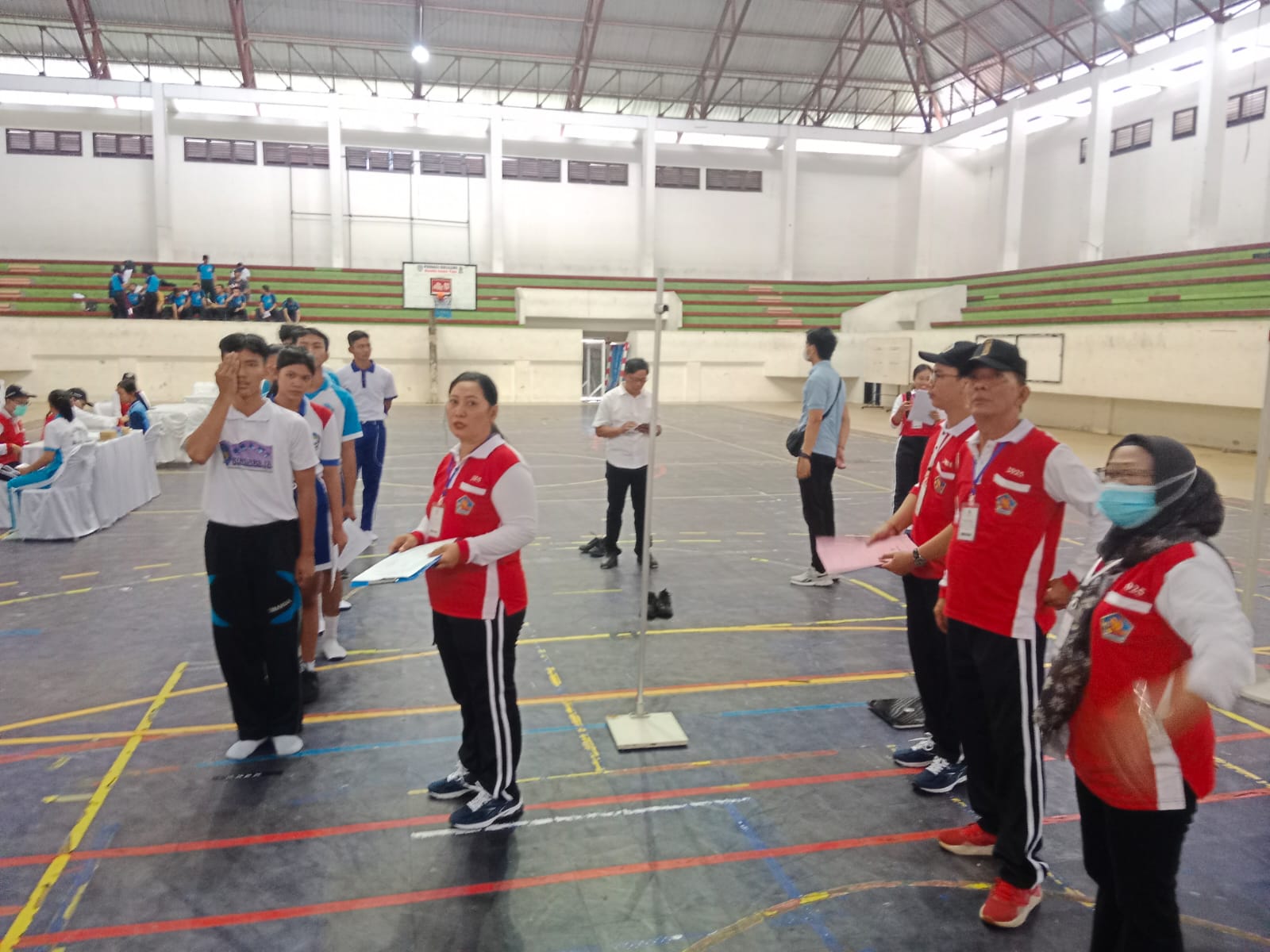 SELEKSI: Proses seleksi tim Paskibraka Buleleng.