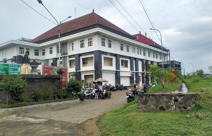Suasana RSUD Singasana yang berada di Desa Nyitdah, Kecamatan Kediri Tabanan.