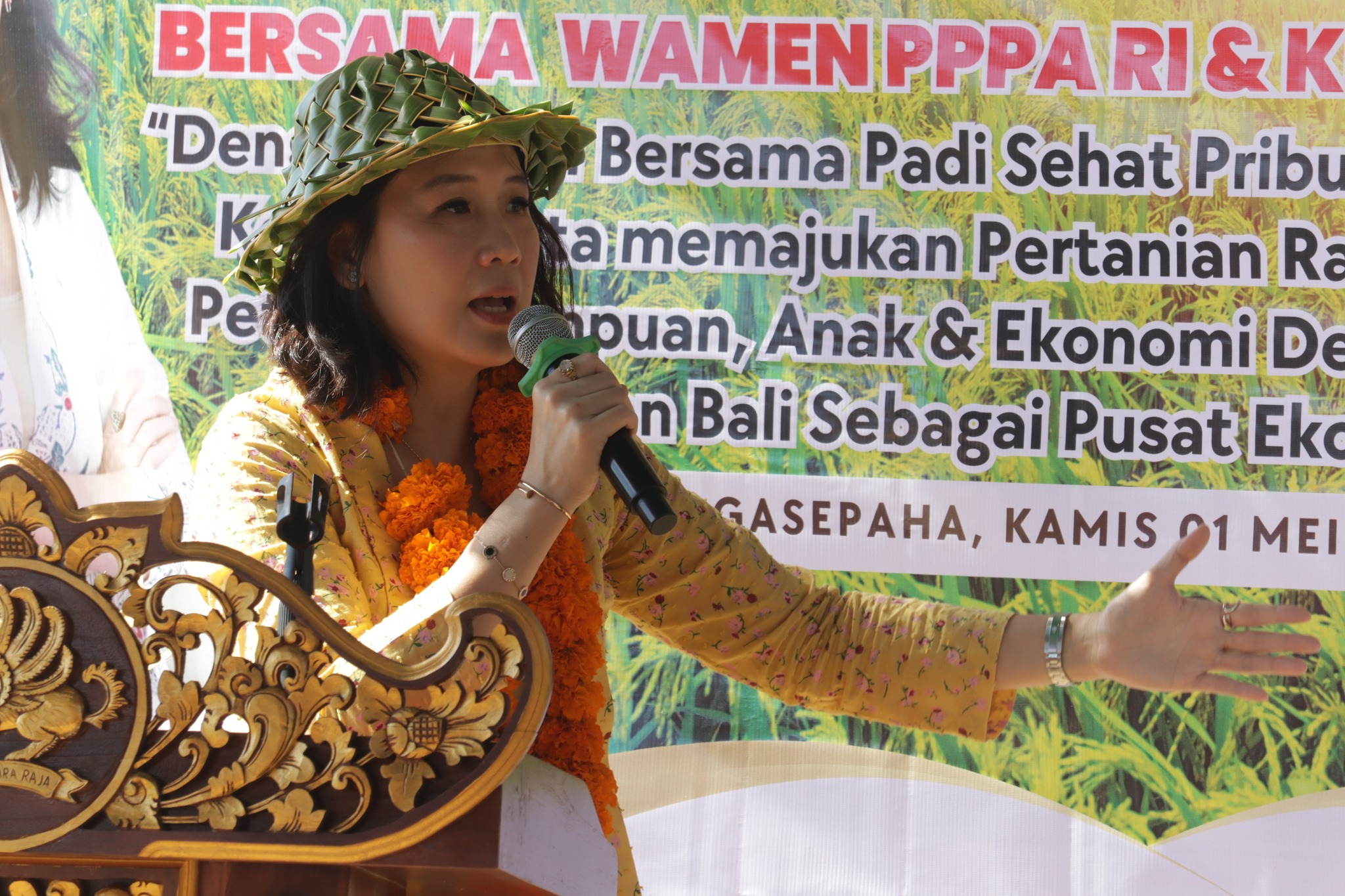 KELUARGA BERKUALITAS: Wakil Menteri Pemberdayaan Perempuan dan Perlindungan Anak, Veronica Tan.