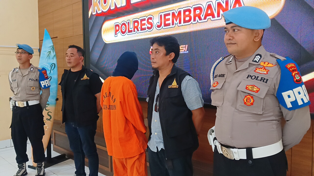 KUMAT LAGI: Residivis kasus pencurian dengan kekerasan, Geru Agus Gerlawan. Dia kembali berurusan dengan polisi gegara kasus curanmor dan jambret.