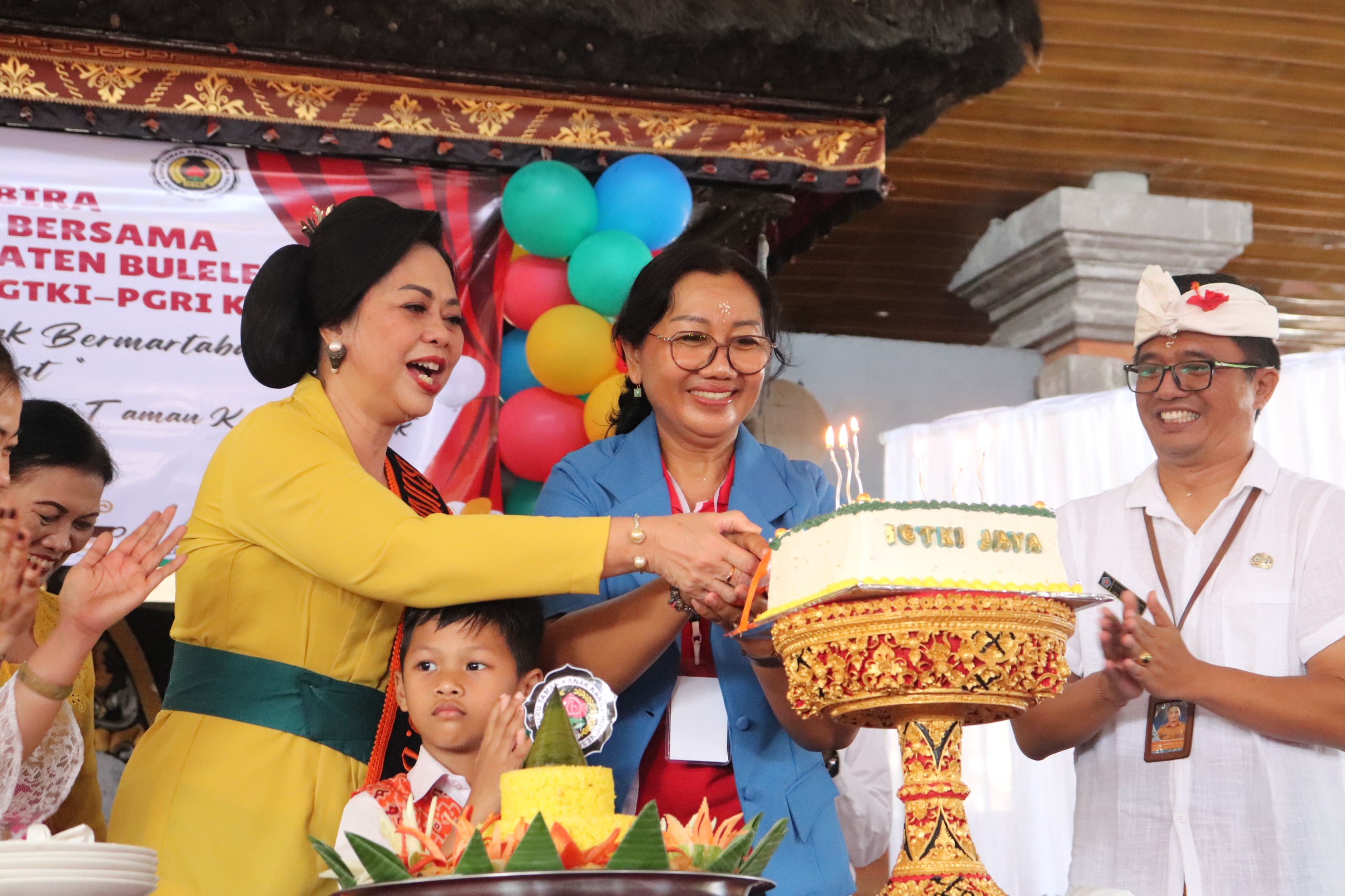 HARI JADI: Peringatan HUT ke-75 IGTKI di Kabupaten Buleleng.