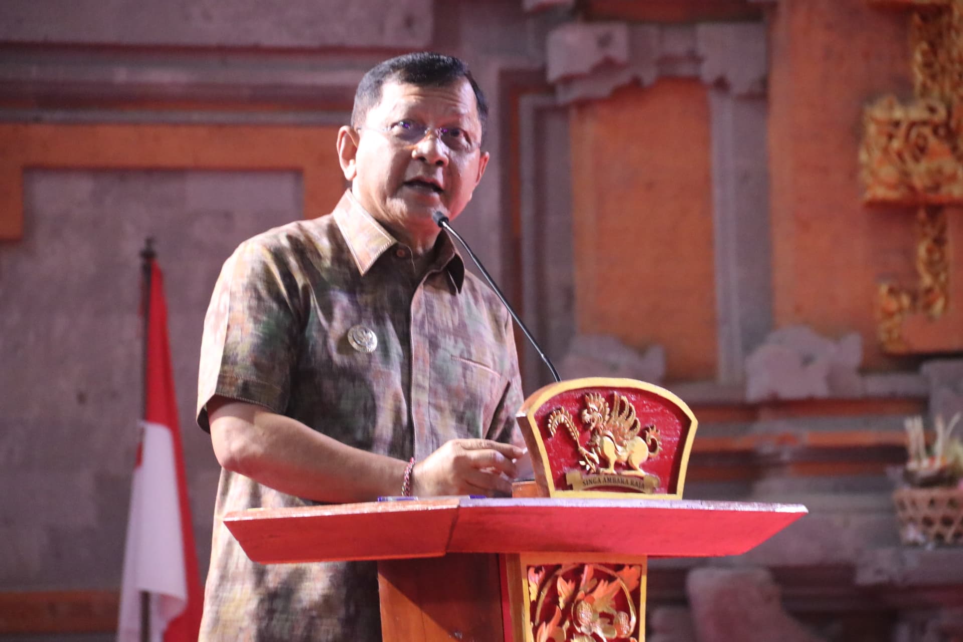 CEGAH KORUPSI: Bupati Buleleng, I Nyoman Sutjidra.