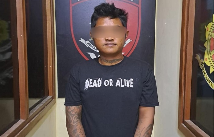 Polsek Kuta Selatan ciduk lelaki inisial GA, 25, terkait penganiayaan berat.