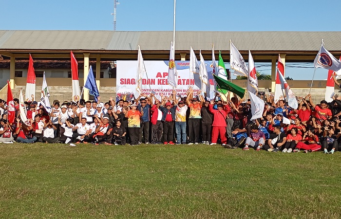 Ratusan atlet dan official yang tergabung dalam Kontingen Buleleng pada Porprov Bali 2025. Pola makan mereka jadi sorotan, agar performa tidak turun.