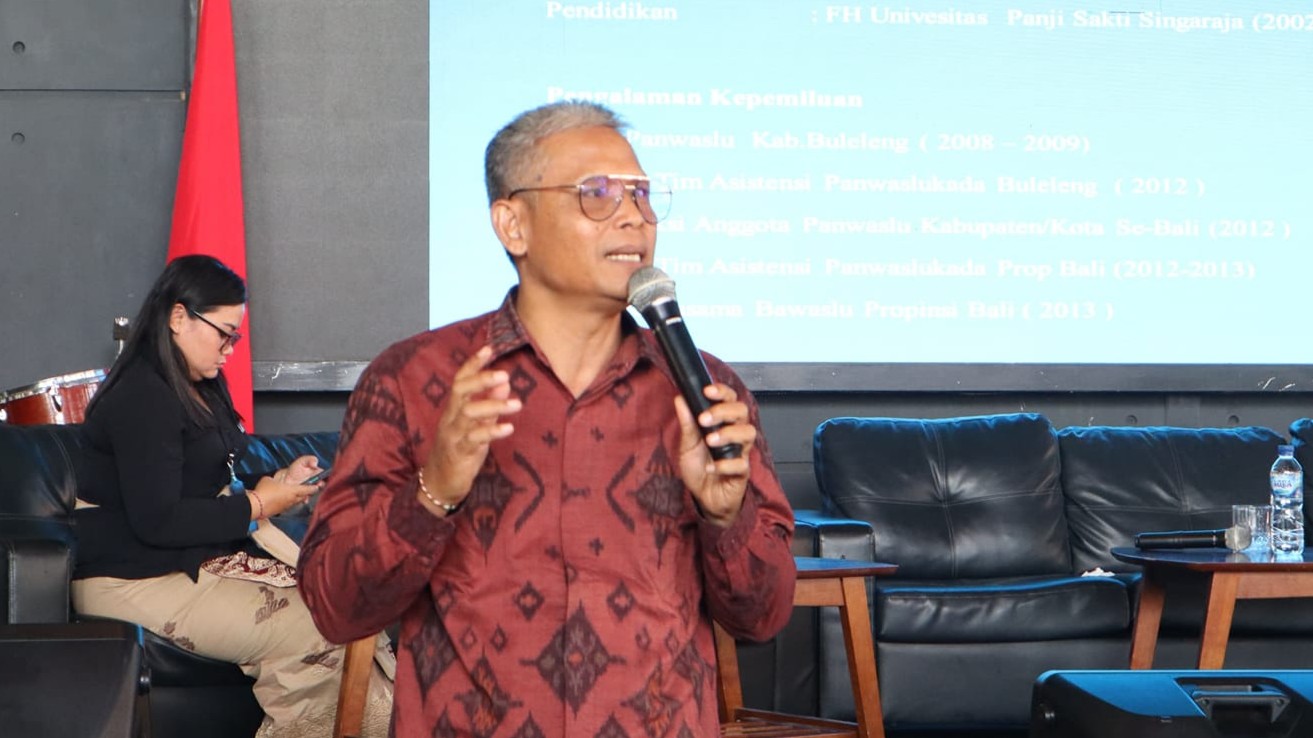 MENUNGGU REALISASI: Ketua Umum KONI Buleleng, Ketut Wiratmaja.