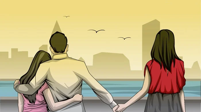 Ilustrasi perselingkuhan