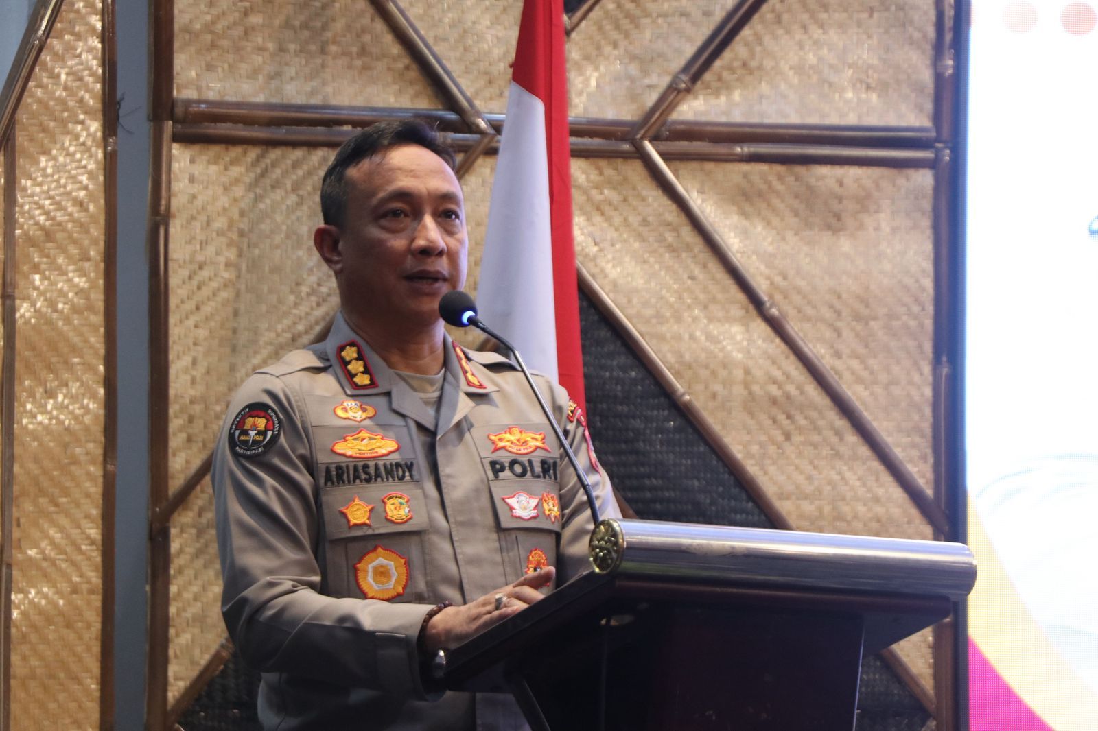 Kabid Humas Polda Bali, Kombes Ariasandy.