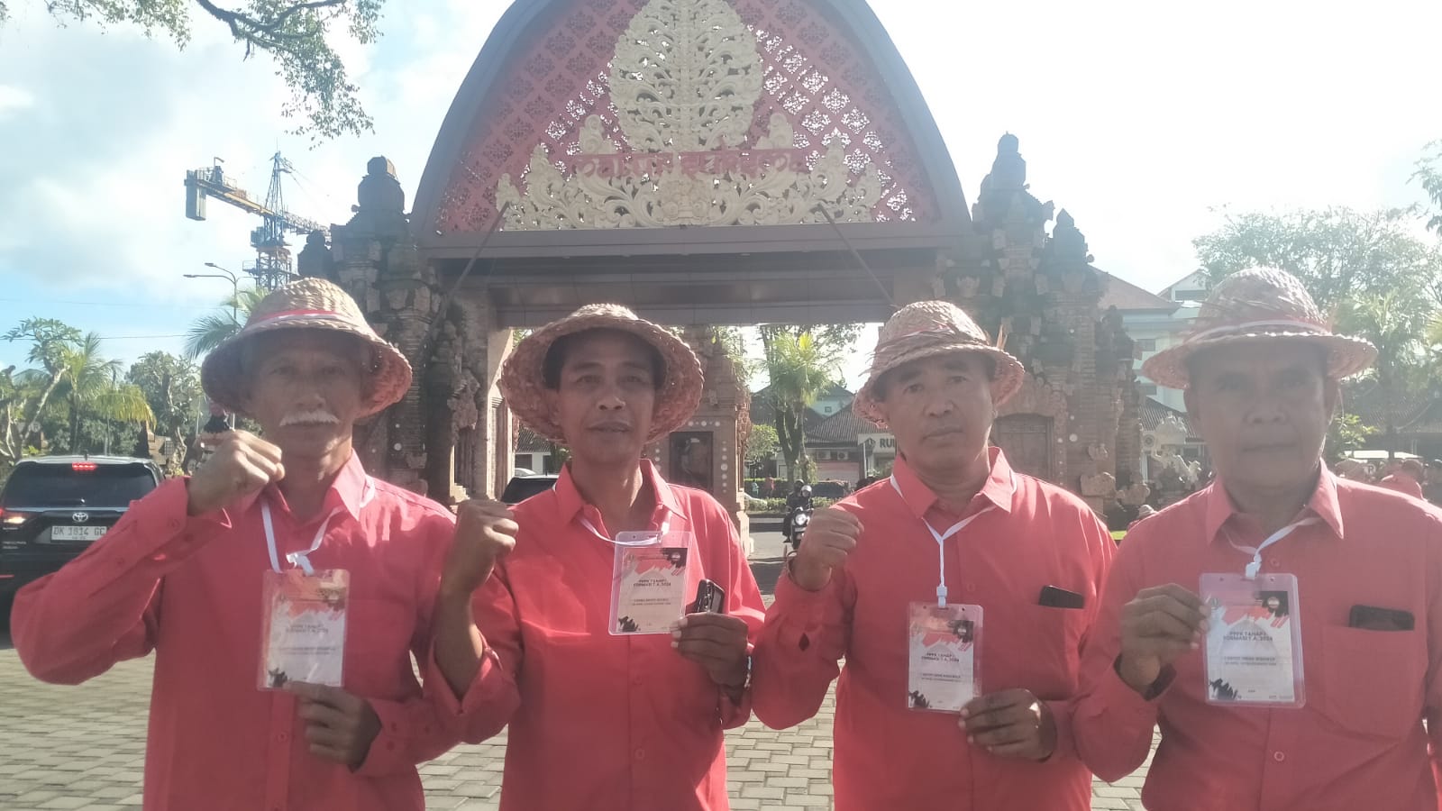 JADI ASN: Empat orang juru parkir di Tabanan berhasil lolos menjadi ASN.
