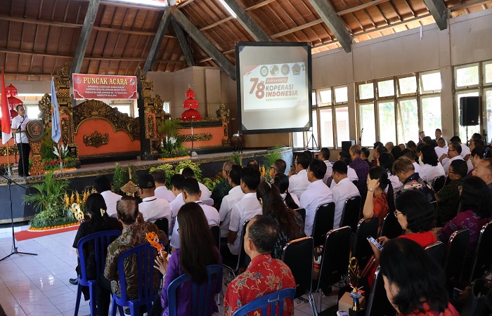 Koperasi Merah Putih diresmikan di Buleleng, bertepatan dengan Hari Koperasi ke-78.