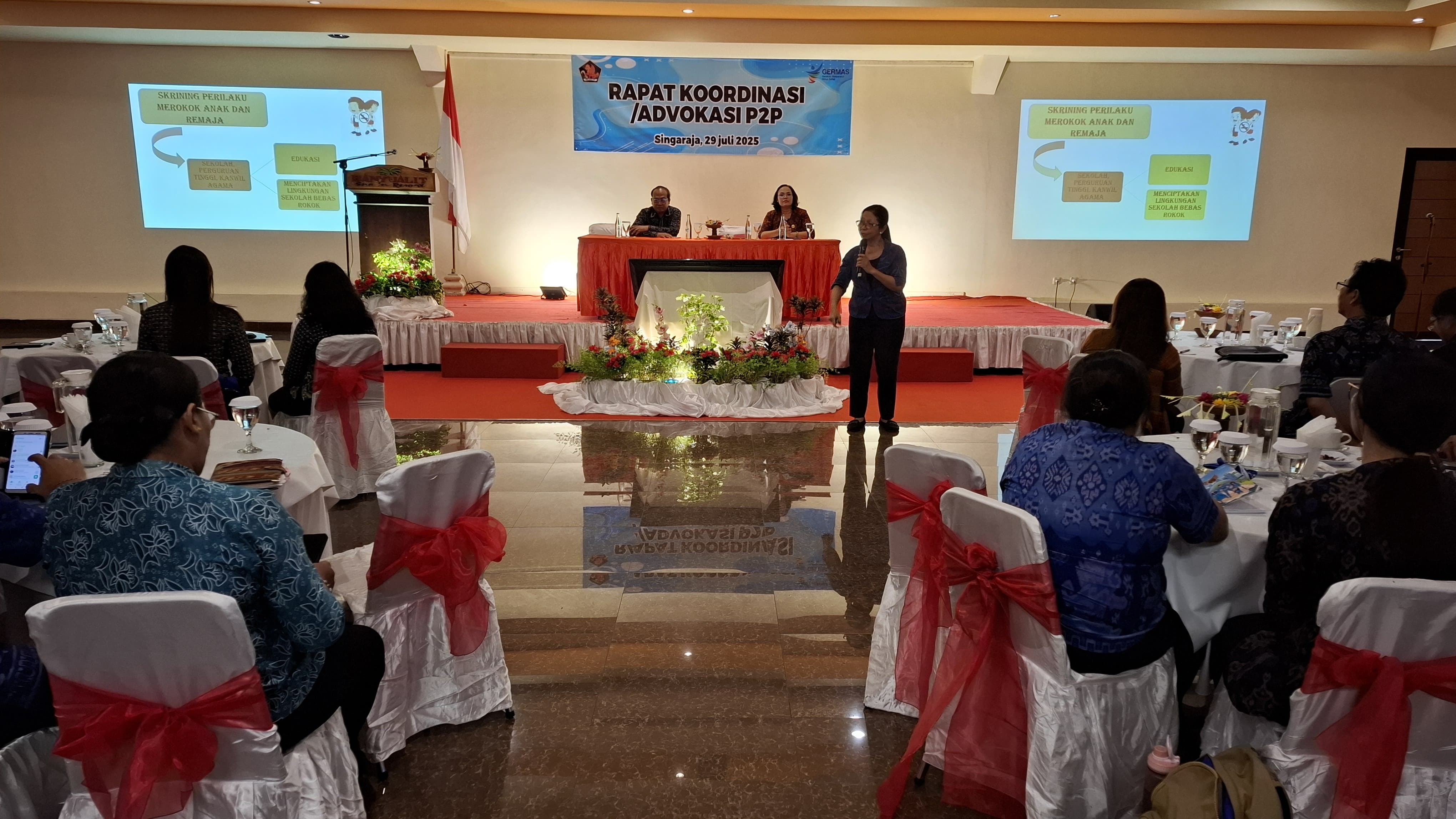 KESEHATAN: Sosialisasi pencegahan dan pengendalian penyakit yang melibatkan lintas sektor di Buleleng.