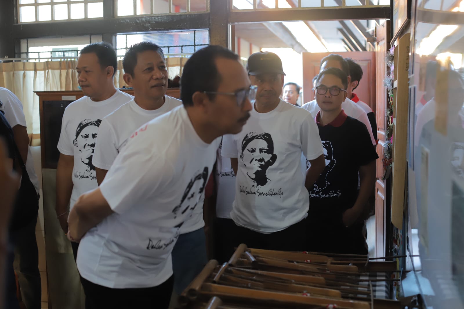 PAMERAN: Suasana pameran di SDN 1 Paket Agung memperingati 1,5 abad sekolah itu berdiri.