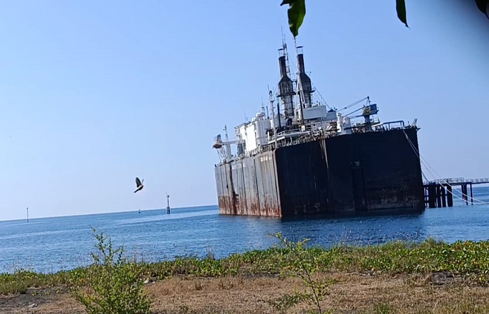 Agustus ini akan dilakukan evakuasi endapan minyak yang ada di dalam Kapal FSO Cinta Natomas.