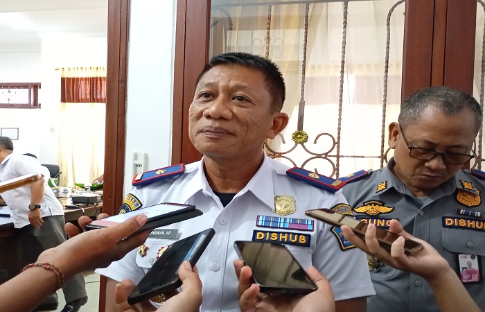 Kepala Dishub Buleleng, Gede Gunawan Adnyana Putra.