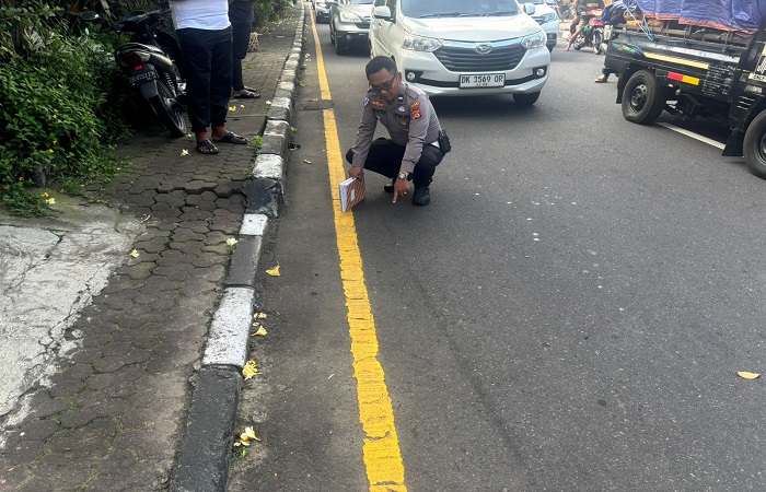 Kecelakaan beruntun di Jalan I Gusti Ngurah Rai, tepatnya di depan Warung Sate Babi Jik Ngurah Eka, Banjar Denkayu Delodan, Desa Werdi Bhuwana, Kecamatan Mengwi, Badung, Minggu 10 Agustus lalu.