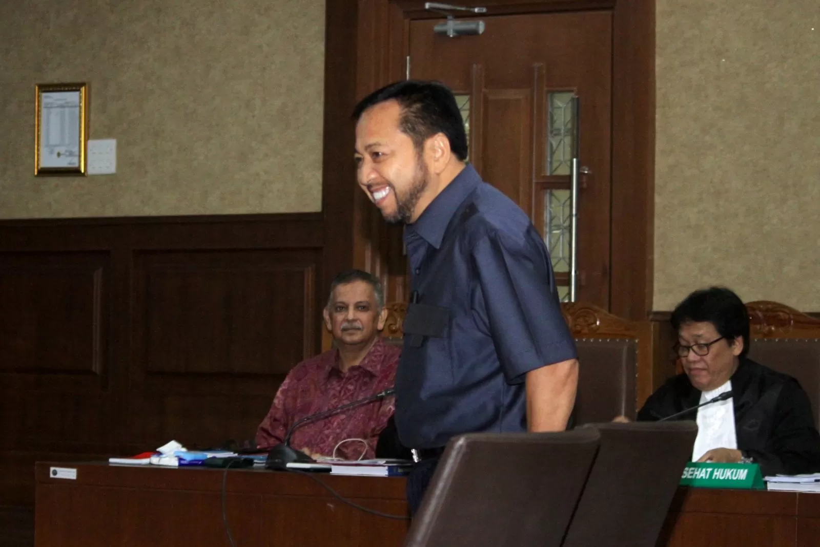BEBAS BERSYARAT: Terpidana kasus korupsi pengadaan e-KTP, Setya Novanto.