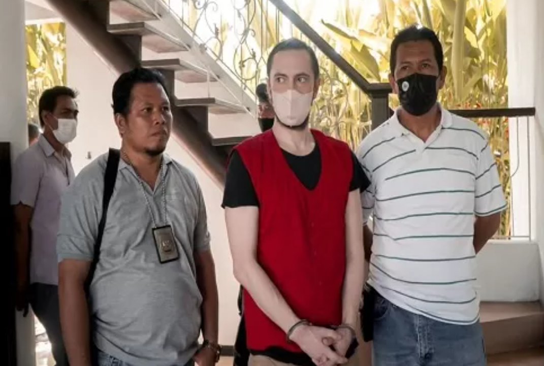 DAPAT REMISI: Gregory Lee Simpson alias Greg Simpson, mantan tentara Inggris. Ia sempat tersangkut kasus perampokan di Bali.
