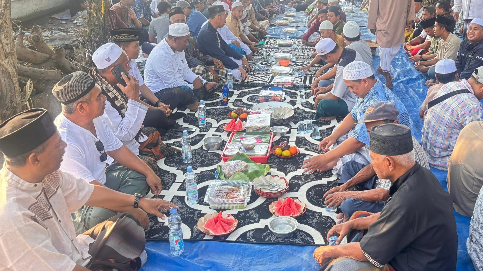 TRADISI: Tradisi safar yang diselenggarakan masyarakat Desa Celukan Bawang, Buleleng.