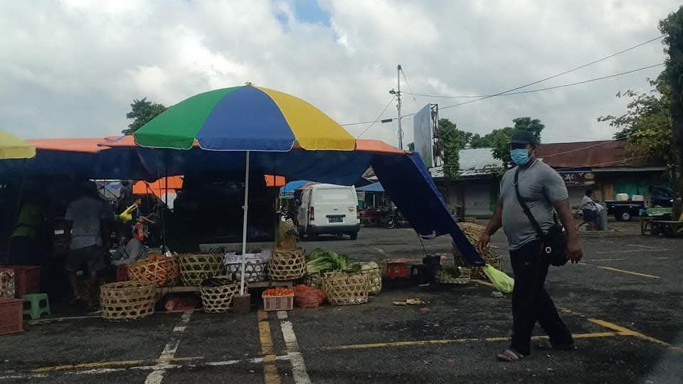 UBAH STIGMA: Suasana di Terminal Pesiapan, Tabanan. Lokasi itu akan disulap menjadi terminal sekaligus pasar senggol.