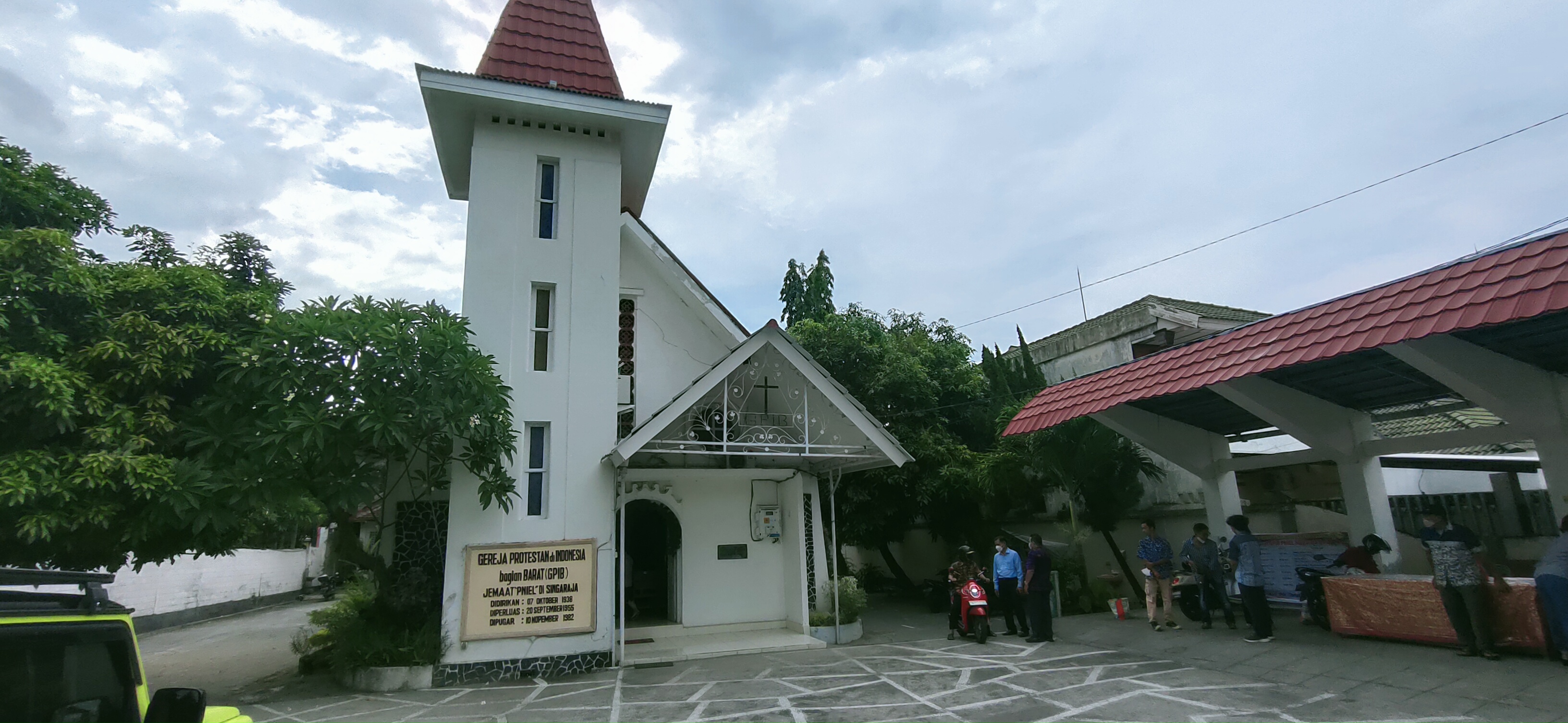 CAGAR BUDAYA: Kondisi di GPIB PNIEL Singaraja.